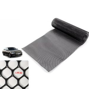 1pc 유니버설 후드 벤트 레이싱 그릴 120X40cm 벌집 육각형 메쉬 ABS 플라스틱 스포일러 범퍼 통풍구 자동