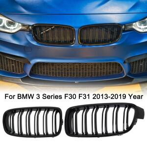 BMW 호환 3 시리즈 F30 F31 F35 330d 328i 335i 340i 자동차 전면 키드니 그릴 레이싱 2013-2019
