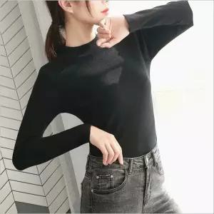 폴라티 겨울 캐시미어 여자 이너티 반목티 4컬러 함유 소프트