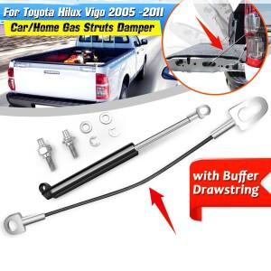 Hilux Vigo SR5 2005-2015 용 Toyota 1/2PCS 자동차 뒷문 지원로드 리프트 가스 스트럿 바 충격 댐퍼 스프