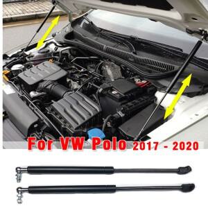 VW 폴로 2017 - 2020 AW MK6 용 자동차 프론트 엔진 커버 보닛 후드 충격 리프트 스트럿 바 지지대, 로드