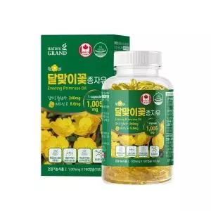 네이처그랜드 달맞이꽃종자유 1005mg x 180캡슐