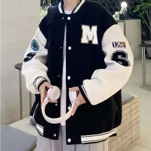 항공점퍼 JP 자켓 JK 아우터 남자 패치 야구점퍼 캐주얼 오버핏