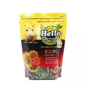 웅스토어 HELLO 네츄럴씨드 프리미엄 해바라기씨 800G 햄스터땅콩