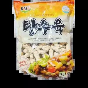 씨밀레 탕수육 1k 배달전문점 볶음덮밥용 돼지튀김 가정집