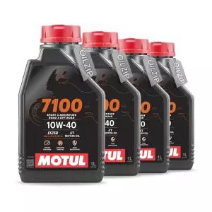 모튤 4T 7100 10W40 1L 4개