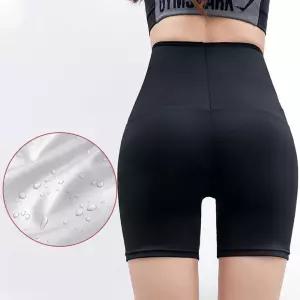 여자 땀복 레깅스 반바지 코팅 트레이닝 하의 운동복