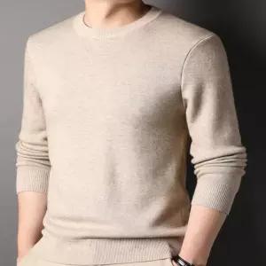 남자 스웨터 니트 겨울 가을 기본 라운드넥 캐주얼 터틀넥 목 폴라 티