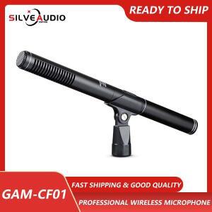 GAM-CF01 베스트셀러 단방향 시스템 휴대용 인터뷰 샷건 마이크(스펀지 커버 포함)