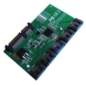 SATA 확장 카드  컨트롤러 마더보드  포트 멀티플라이어 라이저 내구성 허브 어댑터  1-5