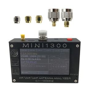 Mini1300 0.1-1300MHz HF/VHF/UHF 안테나 분석기(4.3