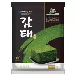 감태와김 서산 태안 명품감태 감태 구운감태 6매 10봉지 식사 일식 분식 점심시간 정식 외식