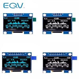 1.3 인치 Oled 모듈 Witte Kleur 128X64 Lcd Led 디스플레이 Arduino호환 Diy 키트 용 Iic I2C Spi 통신