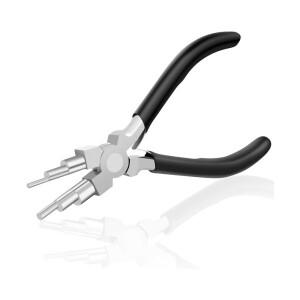 쥬얼리 펜치 6 In1 보석 만들기 플라이어 탄소강 와이어 벤딩 루핑 3mm ~ 10mm 루프 및 점프 링 Makin