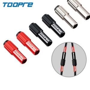 2피스 Toopre 4mm 5mm 산악 도로 자전거 인라인 케이블 조절기 어댑터 조정 나사 볼트 변속기 시프트 브레
