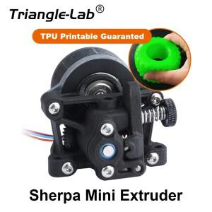 RS Trianglelab Sherpa MINI 압출기 SLS 사출 성형 경량 DDB 호환 Ender3 CR10 CR6 TEVO 3D 프린터