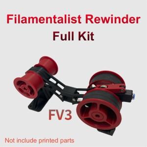 Vano3dla FV3 키트 필라멘탈리스트 풀 패시브 드라이브 리와인더 3D 프린터 부품 ERCF V2 MMU 보론용