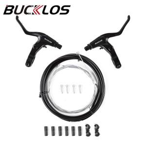 BUCKLOS 자전거 브레이크 레버  케이블 세트 내구성 스테인레스 스틸 범용 도로 산악 사이클링 부품