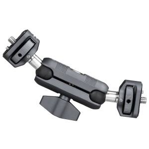 FANAUE 알루미늄 합금 카메라 브래킷 연장 20mm 볼 헤드 연결봉 매직 암 퀵 릴리즈 짐벌 액세서리