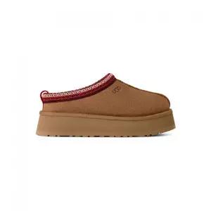 UGG [WOMEN] 스티치 칼라 플랫폼 슬리퍼 (타즈 II) - 체스넛 / 1174471-CHE 2391144