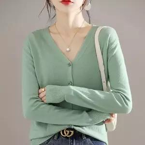 [하프클럽/알티피아]니트가디건 코디 데일리 루즈 롱가디건 루즈가디건