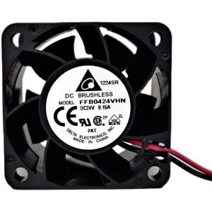 FFB0424VHN 24V 0.15A 4028 속도 9500rpm 이중 볼  델타 냉각 팬
