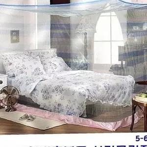 블루투야 웰빙추블루사각모기장 고급 국산 이지설치 5-6인용