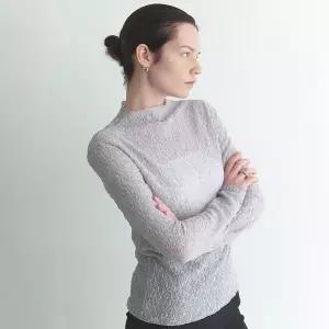 온앤온 레이스 시스루 티셔츠 6SE231