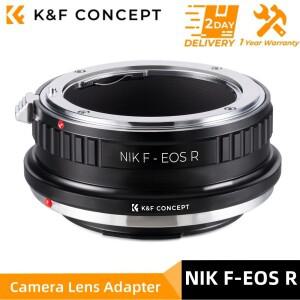 K&F CONCEPT 니콘 호환 F-EOS R 렌즈 마운트 어댑터  F 캐논호환 RF 마운트(R3  RP  R5  R6 카메라 바디용)