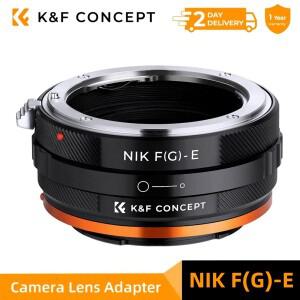 K& F CONCEPT NIK F(G)-E 렌즈 어댑터  니콘 호환 G 마운트 렌즈용  소니호환 E NEX a6500 A7II A7R A7C a7