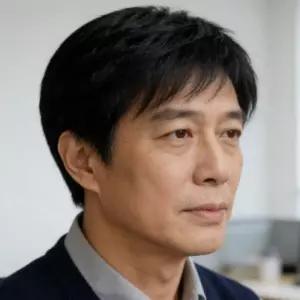 자연가발 어르신 통가발 인모 무대용 남성 숏컷