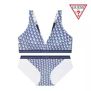 게스 언더웨어 편한속옷 통기성좋은속옷 내복 팬티세트 나시티