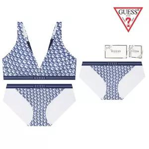 게스 언더웨어 편한속옷 통기성좋은속옷 나시티 이너웨어 노와이어팬티