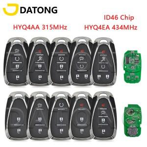 Datong 세계 자동차 원격 제어 키  쉐보레호환 크루즈 말리부 스파크 이퀴녹스 - HYQ4EA  트랜스 폰더 ID46