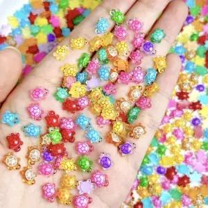 초미니 0.8cm DIY 재료 파츠 거북이 네일 100개 부자재 / 손톱