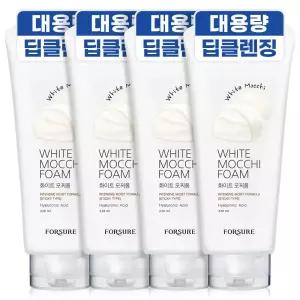 조은하우스 쫀쫀한 모찌 폼클렌징 대용량 클렌징폼 화이트 220mlX4개 966766