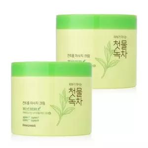 조은하우스 첫물녹차 컨트롤 마사지크림 300ml 1+1 대용량 966757