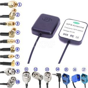 자동차 GPS 안테나 수신기 MFD2 RNS2 OR 기타 용 3.5mm SMA SMB MCX BNC TNC Fakra 커넥터가있는 DVD