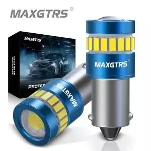 2x 자동차 자동 BA9S Bax9s BAY9S Led T4W 웨지 W5W 3030 칩 인테리어 램프 전구 T2W T3W H5W 주차 DRL