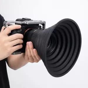 실내 촬영 독일카메라 고프로악세사리 제거 DSLR 접이식 렌지커버 렌즈 외경 후드