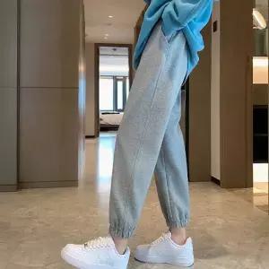 조거팬츠 편한 여자 바지 기모 조거 팬츠 밴딩 데일리 원마일