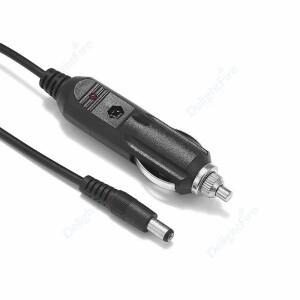 DC 자동차 담배 라이터 3A 퓨즈 5.5x2.1mm 12V 전원 어댑터 배터리 충전기용 연장 케이블 공기 청정기 1/1.