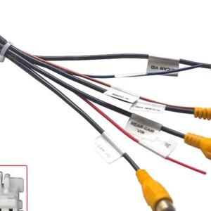 360 파노라마 카메라 시스템이 내장된 안드로이드 헤드 유닛용 DIY 액세서리 1개 12핀 케이블 어댑터