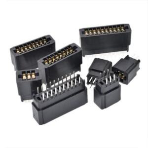 2.54mm 피치 에지 카드 커넥터 슬롯 버스 소켓 골드 핑거 PCB 보드 직선 곡선 핀 4P6P8P10P12P14-86P