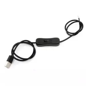 5V 이무 LED바 전선연결용 USB 스위치 연장 LED부자재