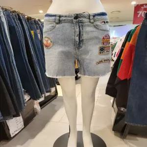 와펜 5부 데님 바지 GL0DPF852 3