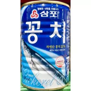 꽁치캔 (삼포 400g) 꽁치통조림/통조림/꽁치캔/꽁치깡통