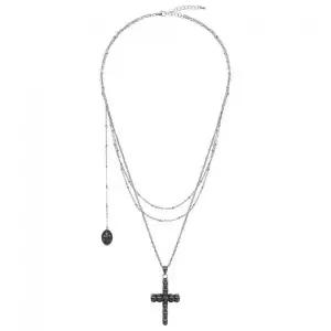 러브이즈트루 GT CROSS NECKLACESILVER