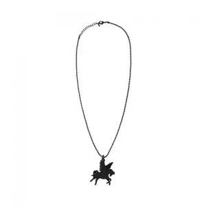 러브이즈트루 SY HORSE NECKLACEBLACK