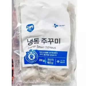 수앤서3 주꾸미 냉동수산물 이츠웰 통쭈꾸미 홀 8미 200g 정확한 배송